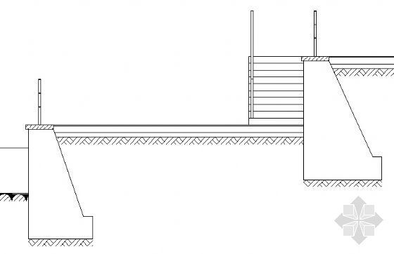 钢结构建筑楼梯剖面图资料下载-护坡剖面图