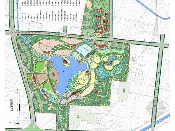 湿地公园修建性详细规范资料下载-[郑州]博览会园区修建性详细规划方案