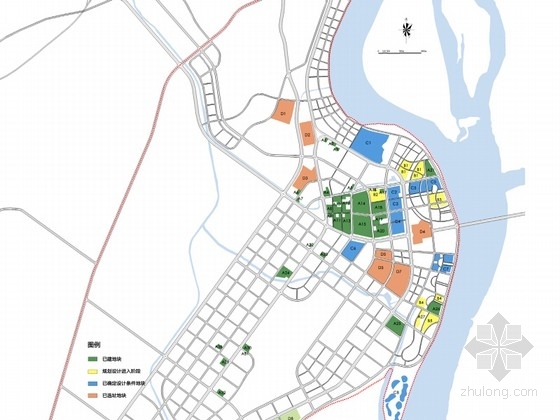 城市新区设计案例资料下载-[辽宁]山水城市新区景观概念规划设计