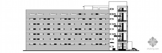 物流储藏资料下载-某丙二类八层仓库建筑施工图