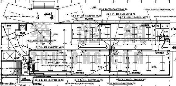 四层办公楼设计CAD资料下载-安徽某四层办公楼电气设计