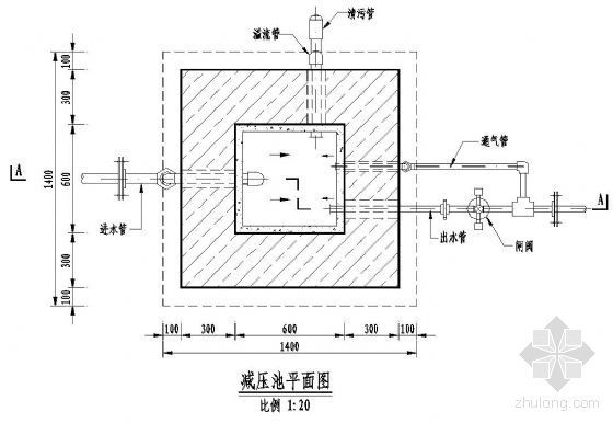 明挖法供水管道施工资料下载-农村供水管道减压池