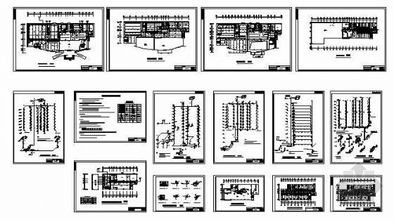 高层综合楼设计文本资料下载-高层综合楼给排水设计图