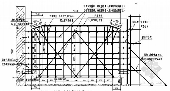 隧道钢模板资料下载-长沙地铁主体工程钢模板支架施工方案（2012年 中隧）