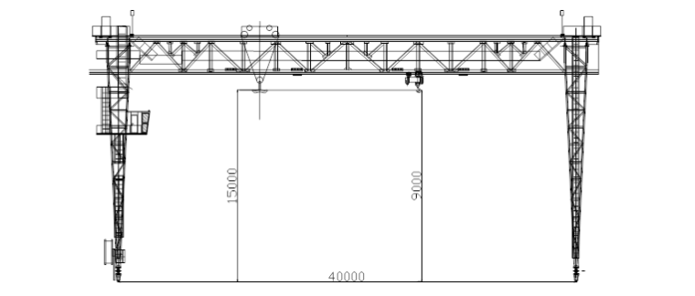 50T锅炉安装施工方案资料下载-50t龙门吊安装施工方案