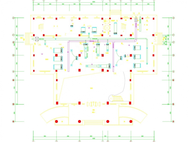 酒店建筑高层设计资料下载-[广东]高层酒店建筑空调通风系统设计施工图