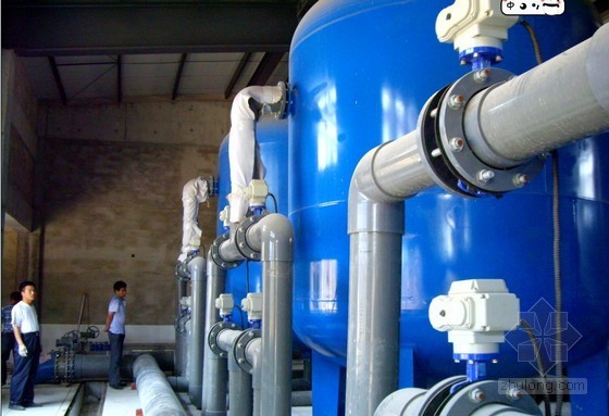 5万吨给水处理厂课程设计资料下载-给水工程自来水厂课程设计