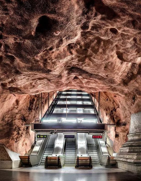 瑞典马尔默艺术博物馆资料下载-世界地铁景观，哪一款让你流连忘返？