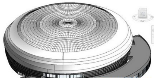 绍兴体育中心体育场的BIM应用-Revit建筑模型