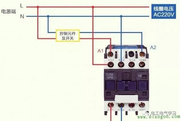 光耦检测交流220v资料下载-标注控制线圈220V和控制线圈380V的两个交流接触器能混用吗？