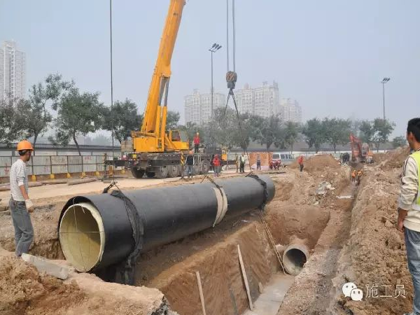 市政工程地下管线保护资料下载-市政工程中给排水施工的安全管理！