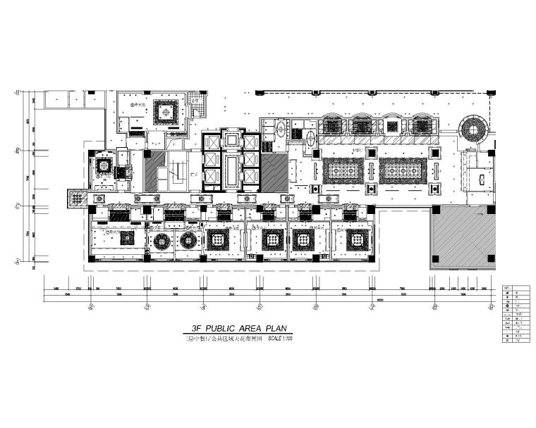 酒店厨房中餐厅平面图资料下载-CCD--重庆申基索菲特酒店CAD施工图（附高清效果图）