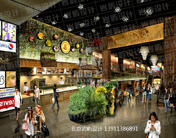 广场美食策划资料下载-餐饮街项目策划美食广场整体招商设计