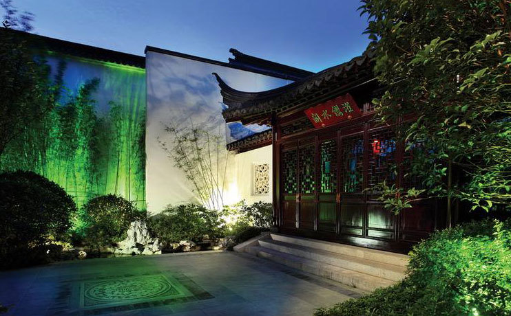 东南亚风格别墅庭院设计资料下载-别墅园林设计需要注意的几个方面