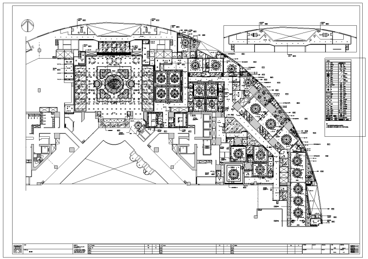 海鲜餐饮空间资料下载-广州某海鲜酒家装修设计深化施工图（含37个CAD图）