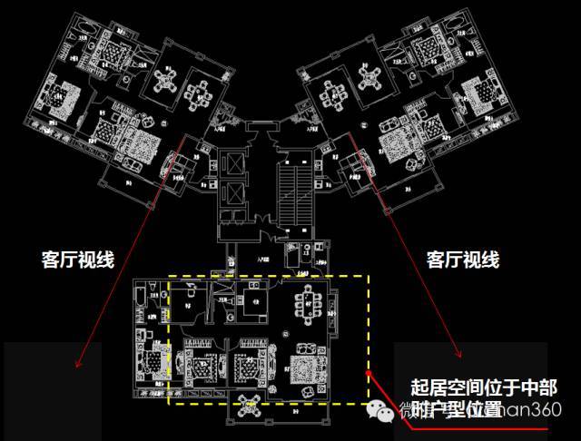 [多图]快收藏!    一梯三户是这样布局的_21