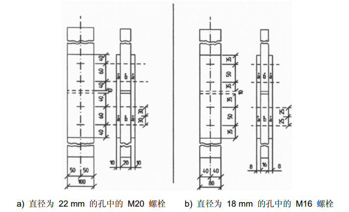 BS_EN_1090-1/2-2009-钢结构及铝制品的合格评估要求-(中文版）-5滑动系数试验的标准试样