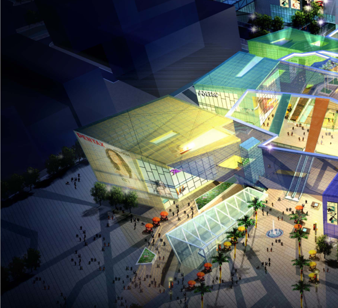 办公楼概念方案设计资料下载-深圳中航城办公楼改造项目概念方案设计