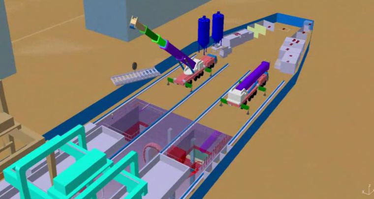 地铁bim策划资料下载-地铁盾构施工BIM演示