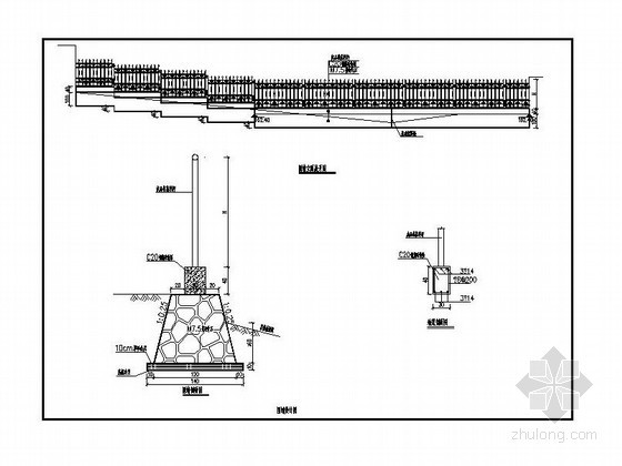 铁艺花拱门施工图资料下载-铁艺围墙设计图