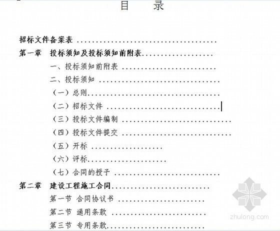 工程量清单计价技术标资料下载-某道路工程招标文件（工程量清单计价）