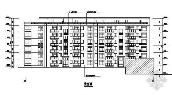 航运新村某高层住宅建筑方案图-2