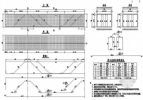 高架简支箱梁设计图资料下载-互通主线连续箱梁高架桥成套cad设计图纸