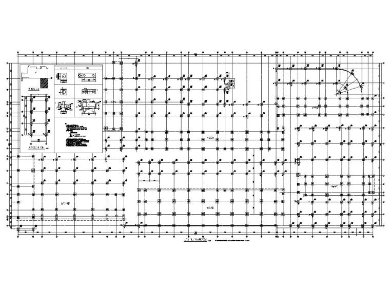 混凝土底板配筋图资料下载-[浙江]地下单层钢筋混凝土框架结构地下室结构施工图