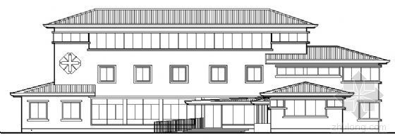 医院建筑施工图节点资料下载-某三层医院建筑施工图