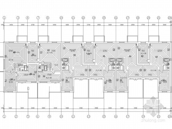 住宅楼供暖图资料下载-[黑龙江]小型住宅楼地板辐射采暖系统设计施工图