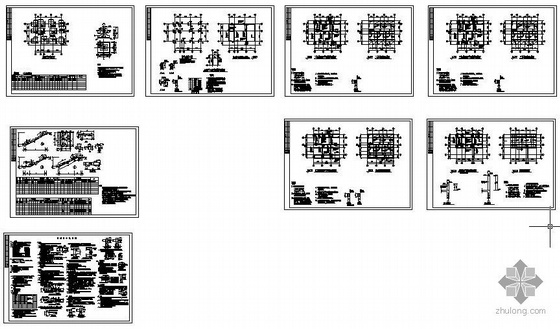 南方某私人别墅建筑结构图-3