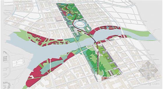 自然休闲中央公园资料下载-[EDAW]佛山市中央公园及滨河公园规划设计