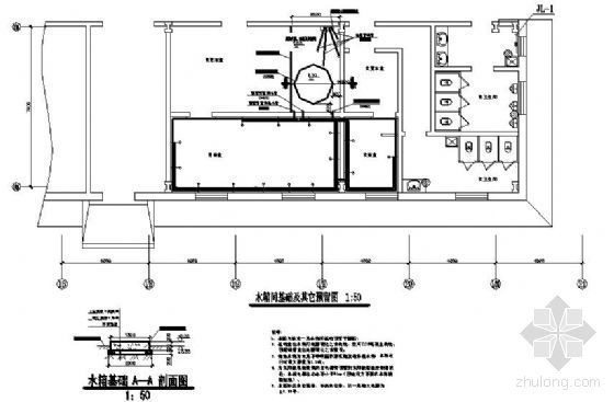 大型洗浴中心建筑设计图资料下载-集中太阳能洗浴设计图