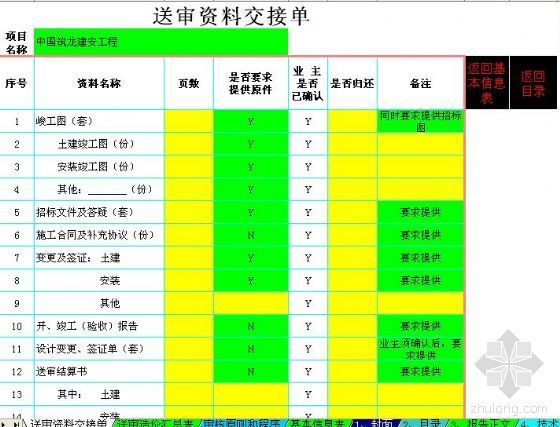 饮水工程环评报告表资料下载-工程审核报告基本信息表（模板）