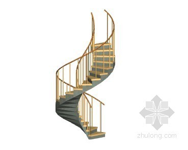 混凝土结构设计原理楼梯设计资料下载-螺旋形楼梯