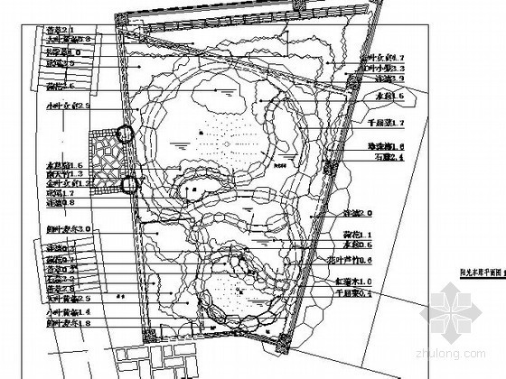 住宅种植资料下载-[济南]商业住宅区种植绿化工程施工图