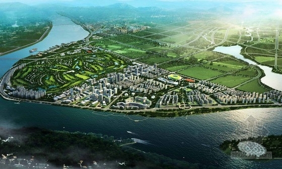 商务中心单体设计说明资料下载-[湖南]城市规划及单体设计方案文本
