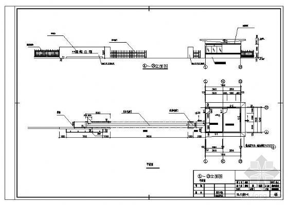 钢坝设计方案资料下载-某钢构公司大门设计方案