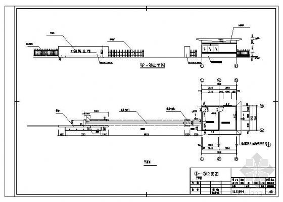 中建钢构公司管理资料下载-某钢构公司大门设计方案