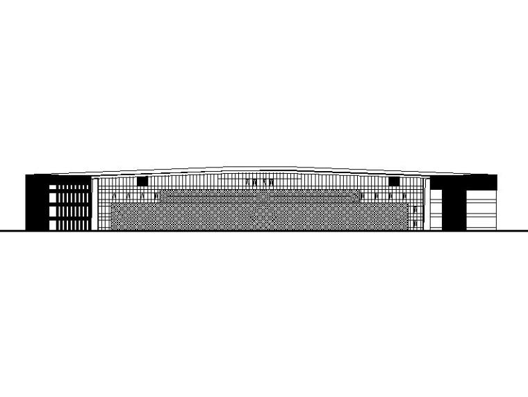 多层办公楼结构建筑施工图资料下载-[四川]多层倾斜屋面科技办公楼及展览馆建筑施工图