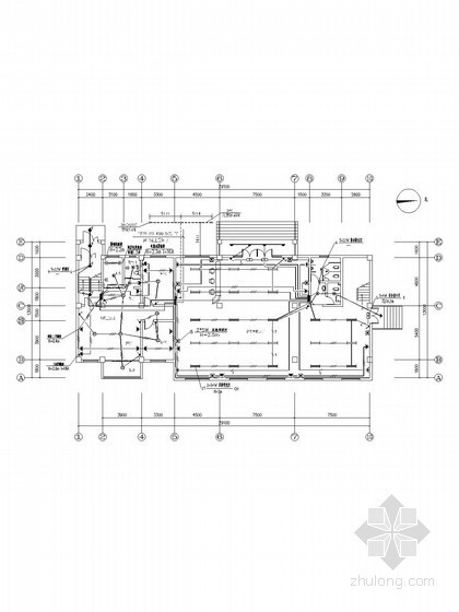 宿舍楼建筑结构电气施工图资料下载-[新疆]某职工宿舍楼电气施工图纸（含建筑及结构等）