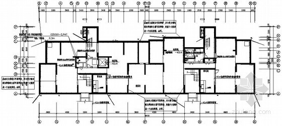 十二层住宅建筑全套完整电气施工图纸- 