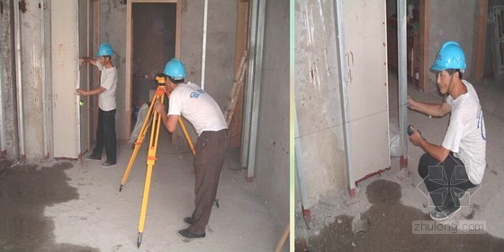 建筑工程幕墙工程干挂石材施工工艺(30页)-测量 