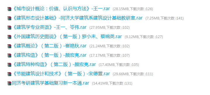 各个建筑大学考研资料，免费下载！-4.jpg