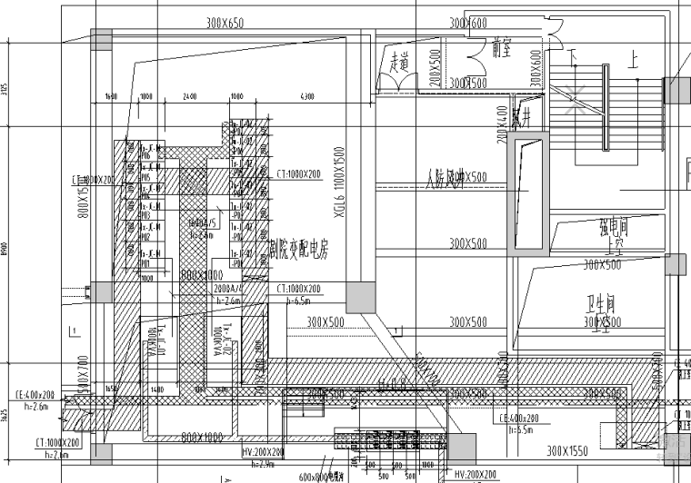 大型知名高层公共建筑强电施工图（深圳地标建筑）_5