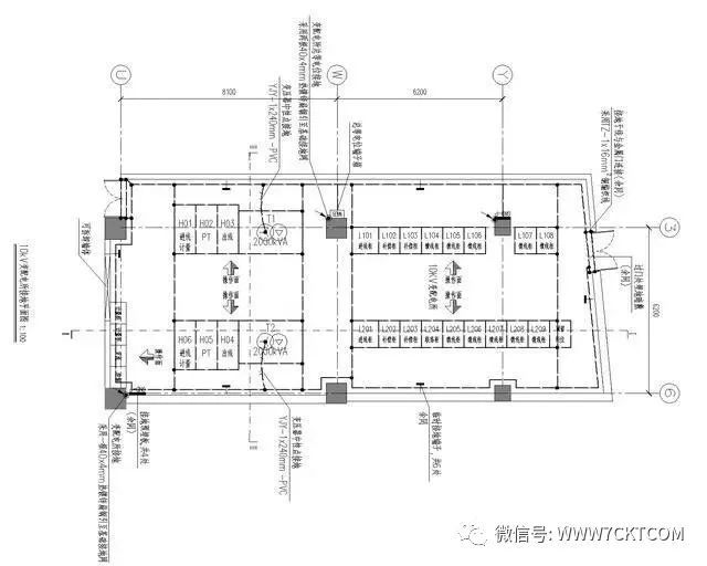 建筑电气设计|常规10kV用户变配电所详图、上进上出、下进下出。_7