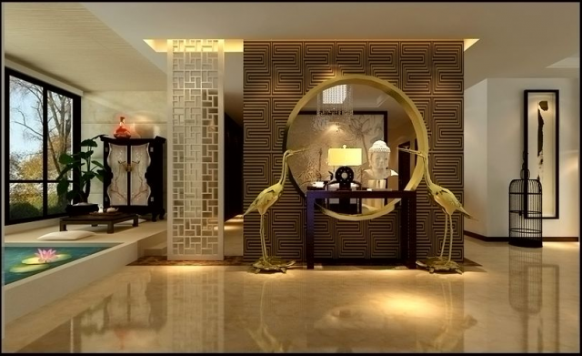 中国风酒店cad资料下载-酒店装饰设计风格赏析——君鹏装饰
