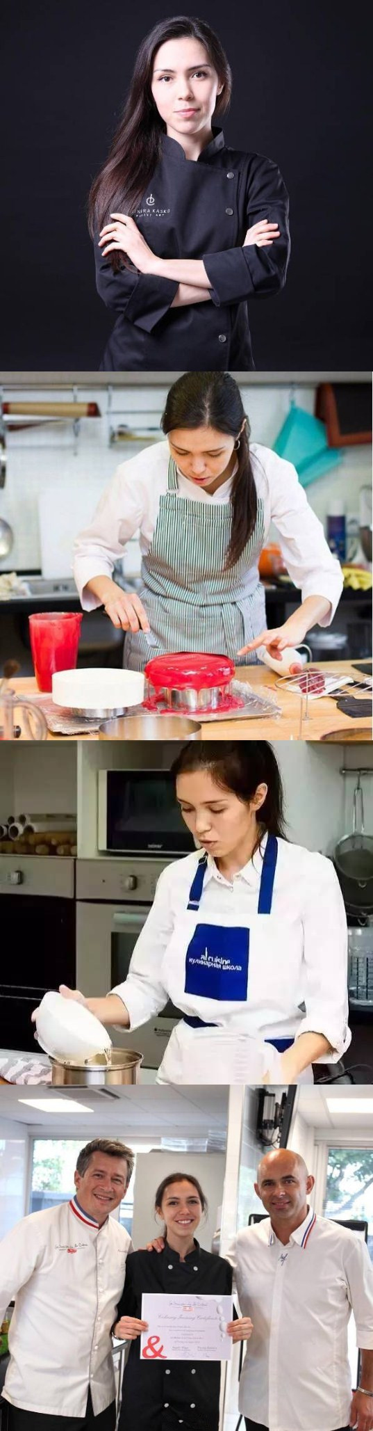 中式糕点与西式糕点资料下载-一位乌克兰美女建筑师，改行做糕点制作以后......