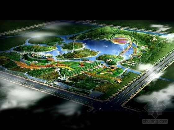 苏州上方山生态规划资料下载-[苏州]城市生态植物公园景观规划设计方案