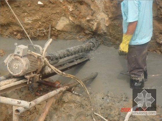 土钉墙和复合土钉墙基坑支护技术-复合土钉墙施工